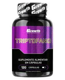 Triptofano 120 caps - Growth Supplements