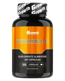 Vitamina C (120 caps) - Growth Supplements